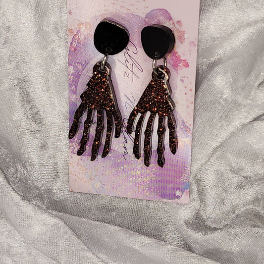 Creepy Hands #3 Dangle Earrings