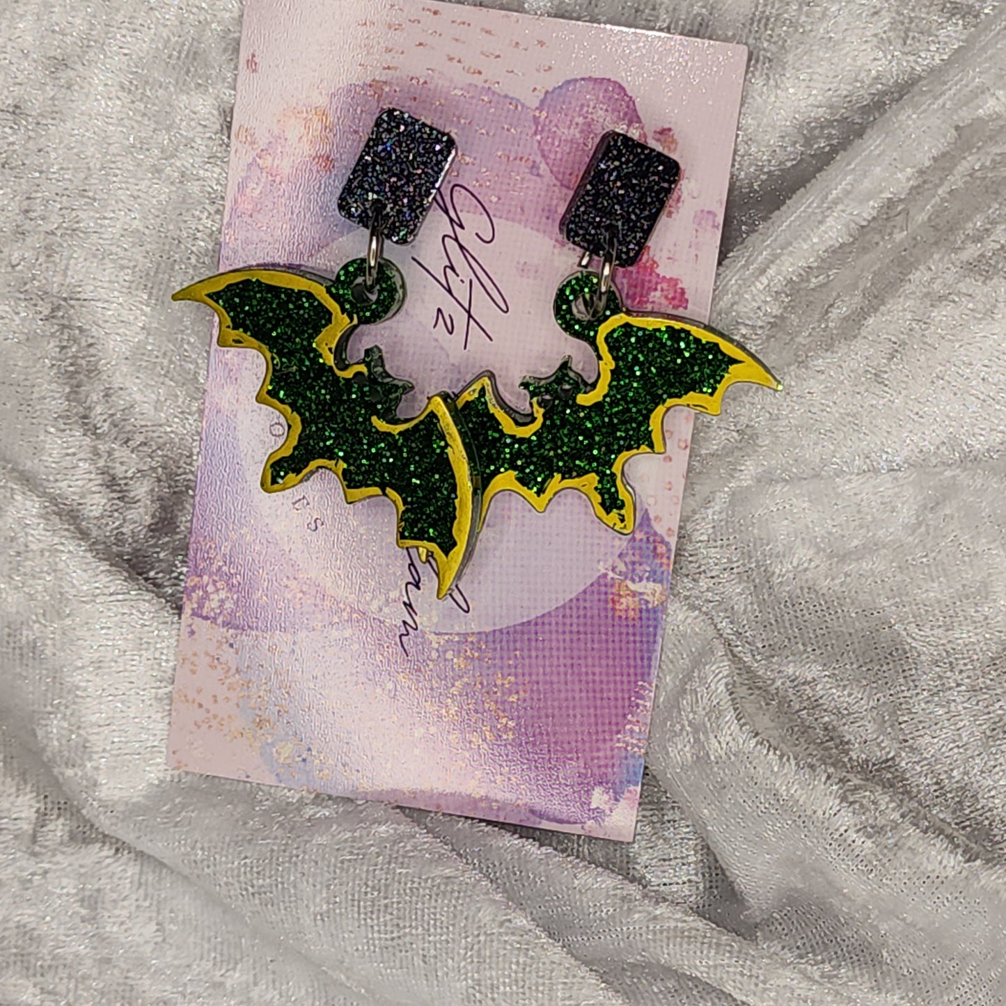 Bats #9 Dangle Earrings