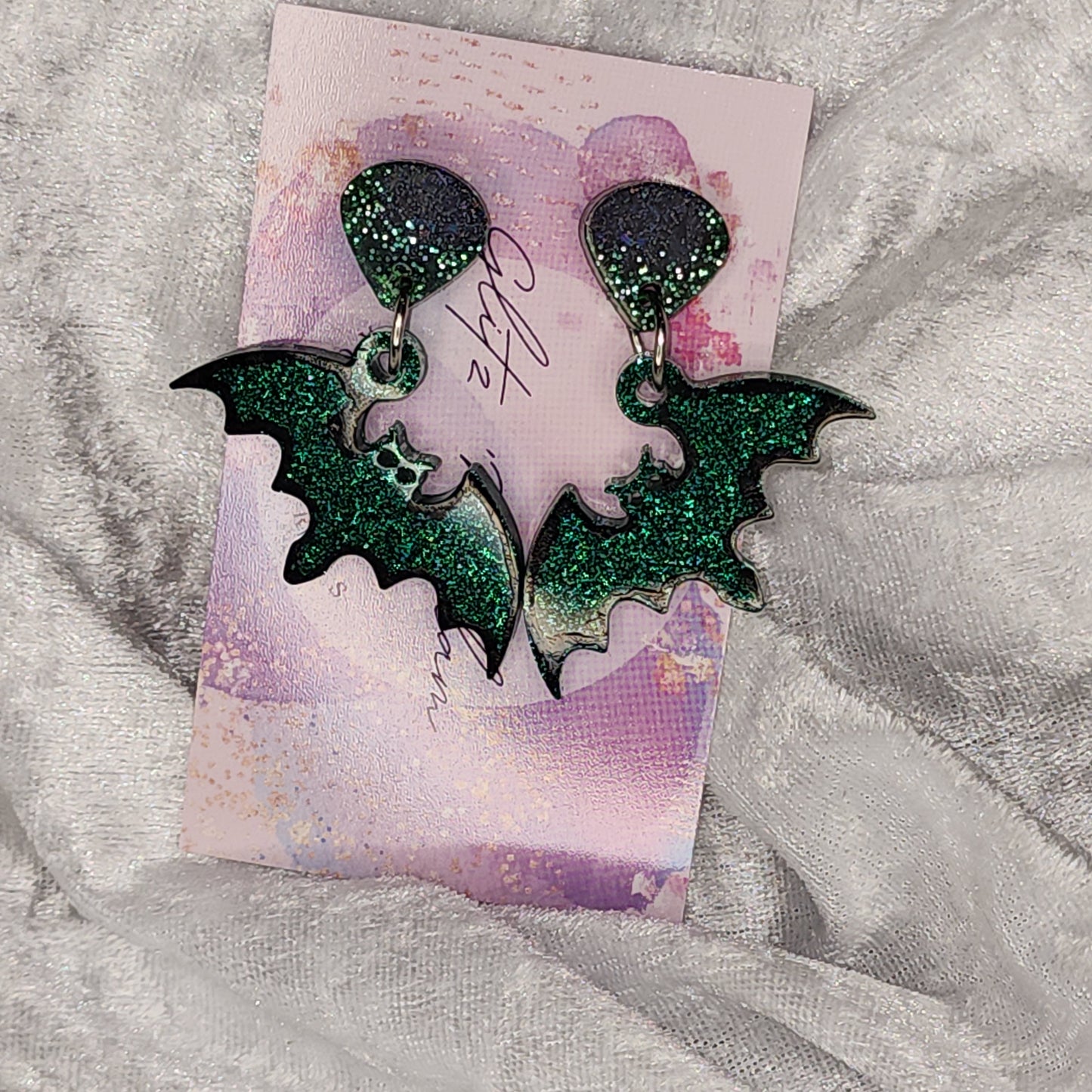 Bats #10 Dangle Earrings