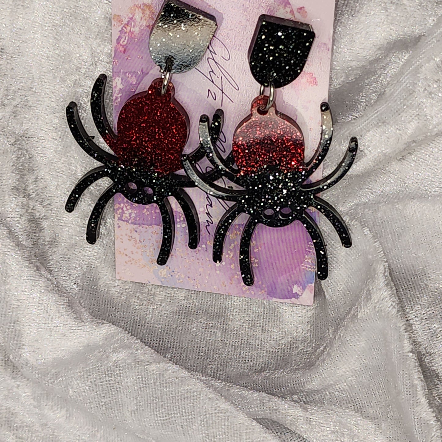 Spider #1 Dangle Earrings