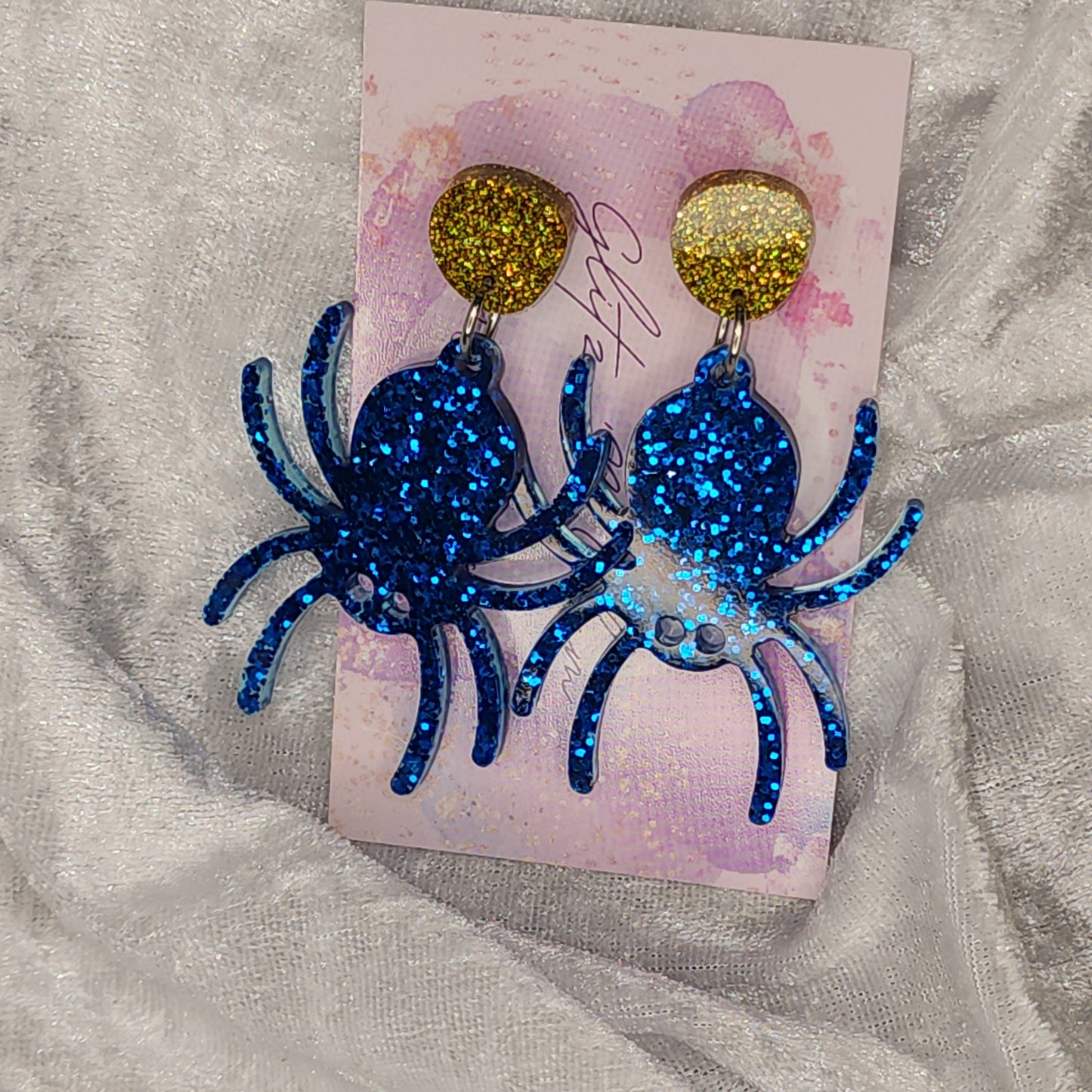 Spider #2 Dangle Earrings