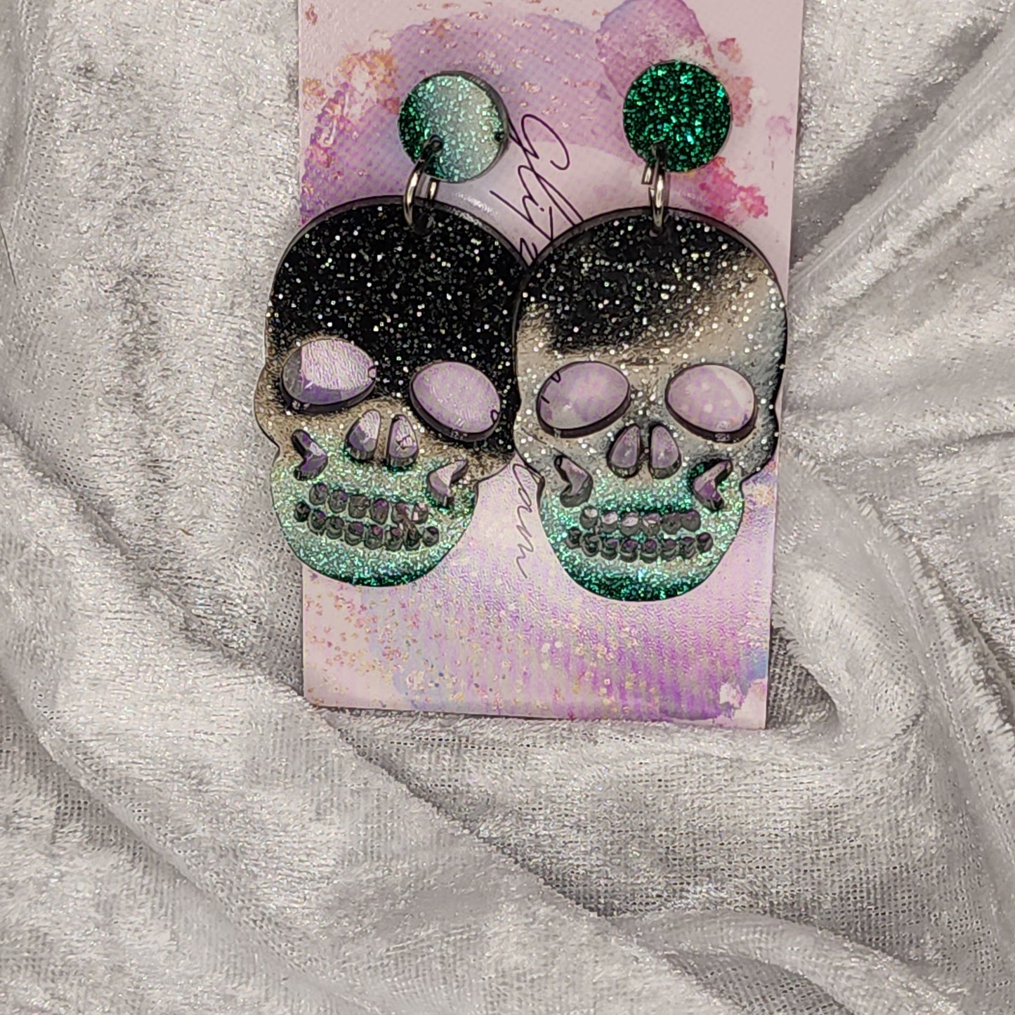 Skull #1 Dangle Earrings