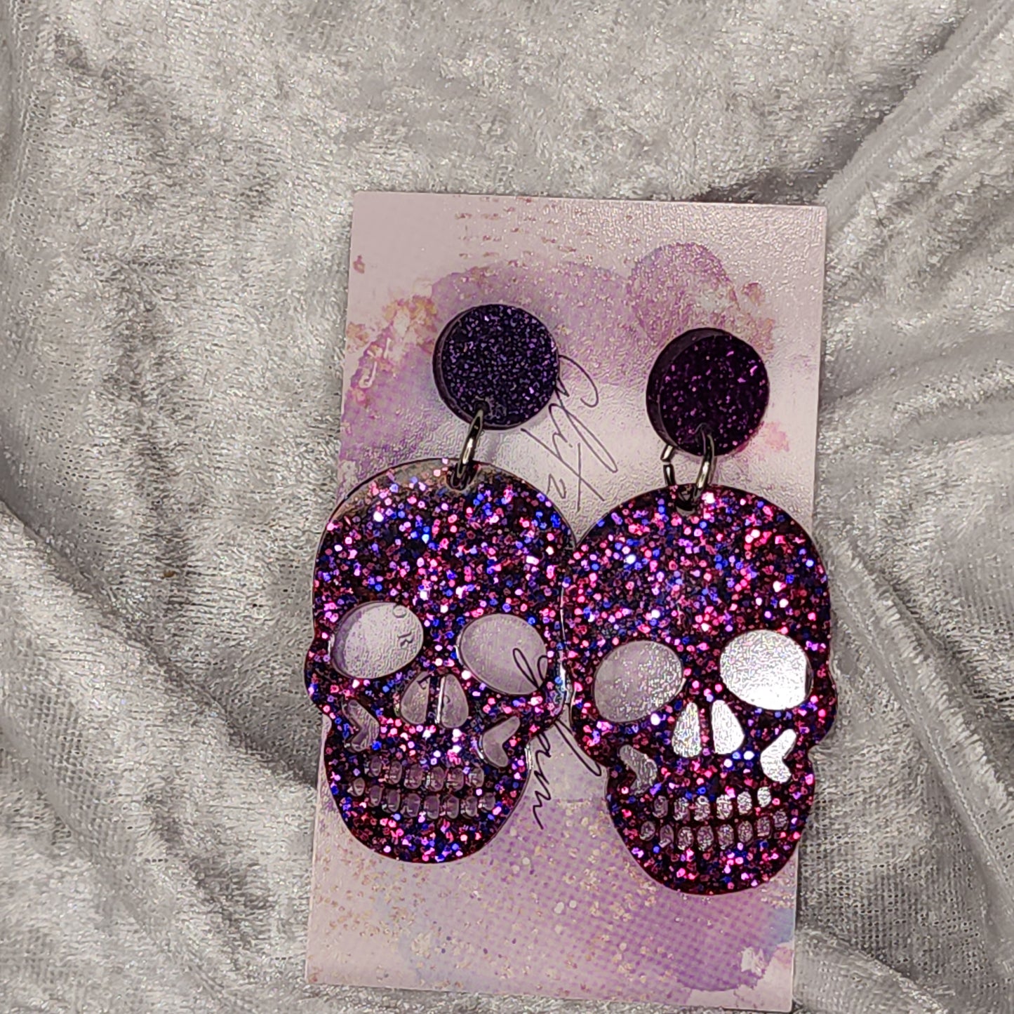 Skull #3 Dangle Earrings