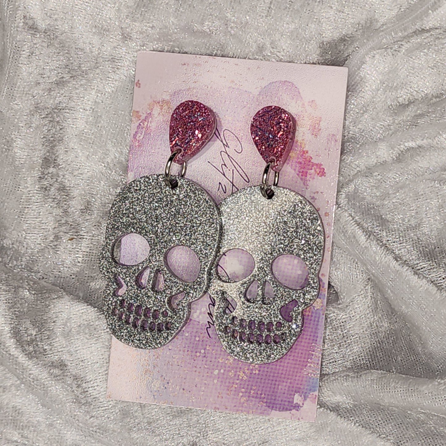 Skull #5 Dangle Earrings