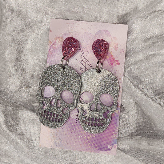 Skull #5 Dangle Earrings