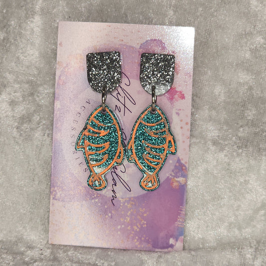 Fish #1 Dangle Earrings