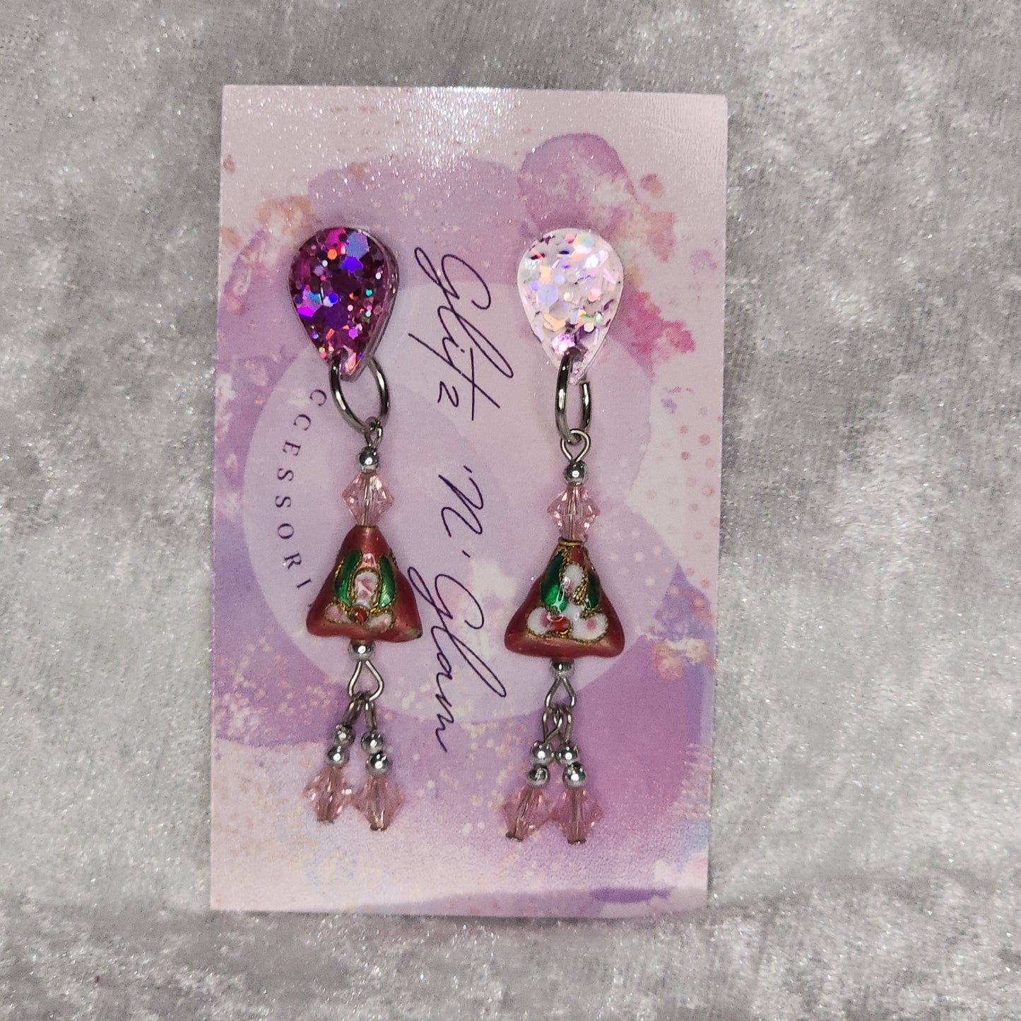 Beaded Dangle #10 Earrings