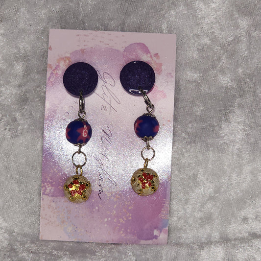 Beaded Dangle #11 Earrings