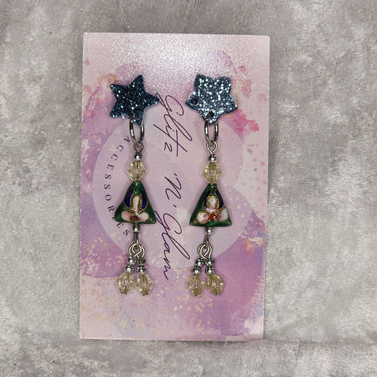 Beaded Dangle #14 Earrings