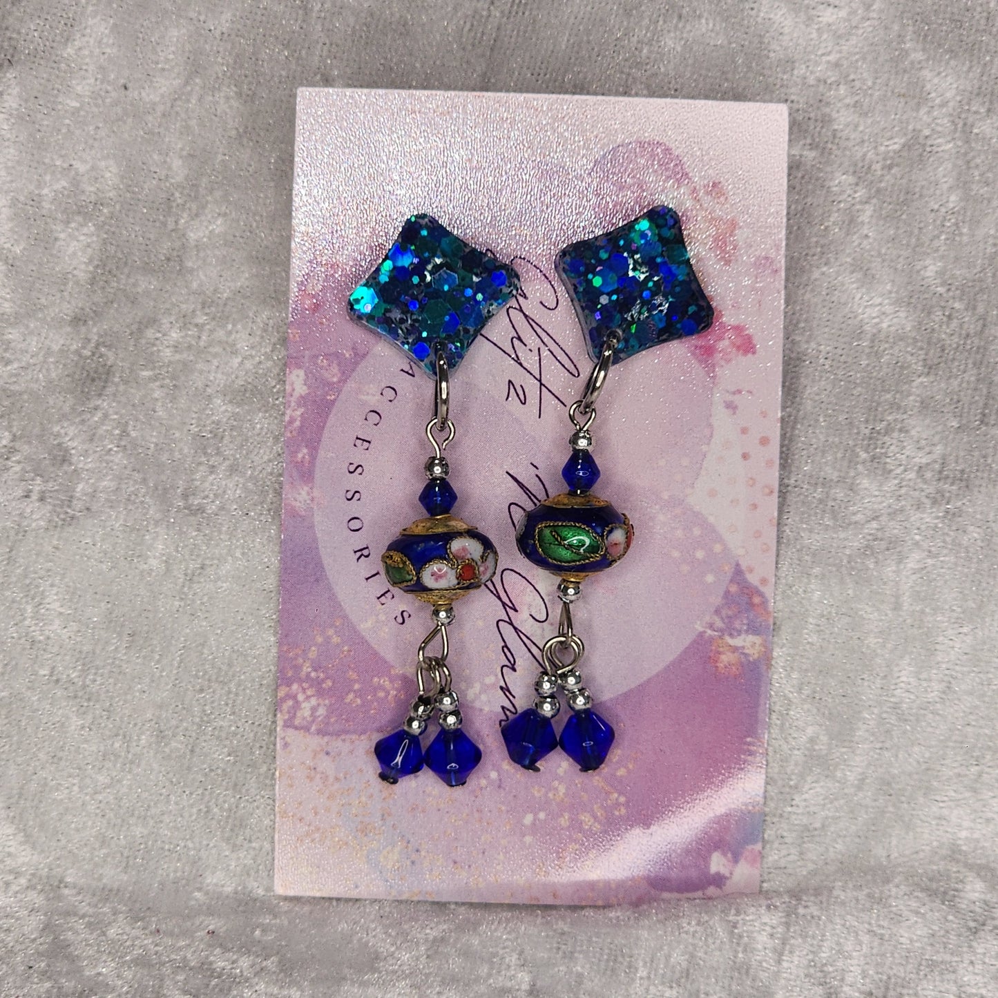 Beaded Dangle #16 Earrings