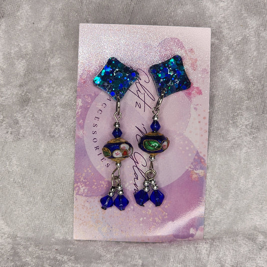 Beaded Dangle #16 Earrings