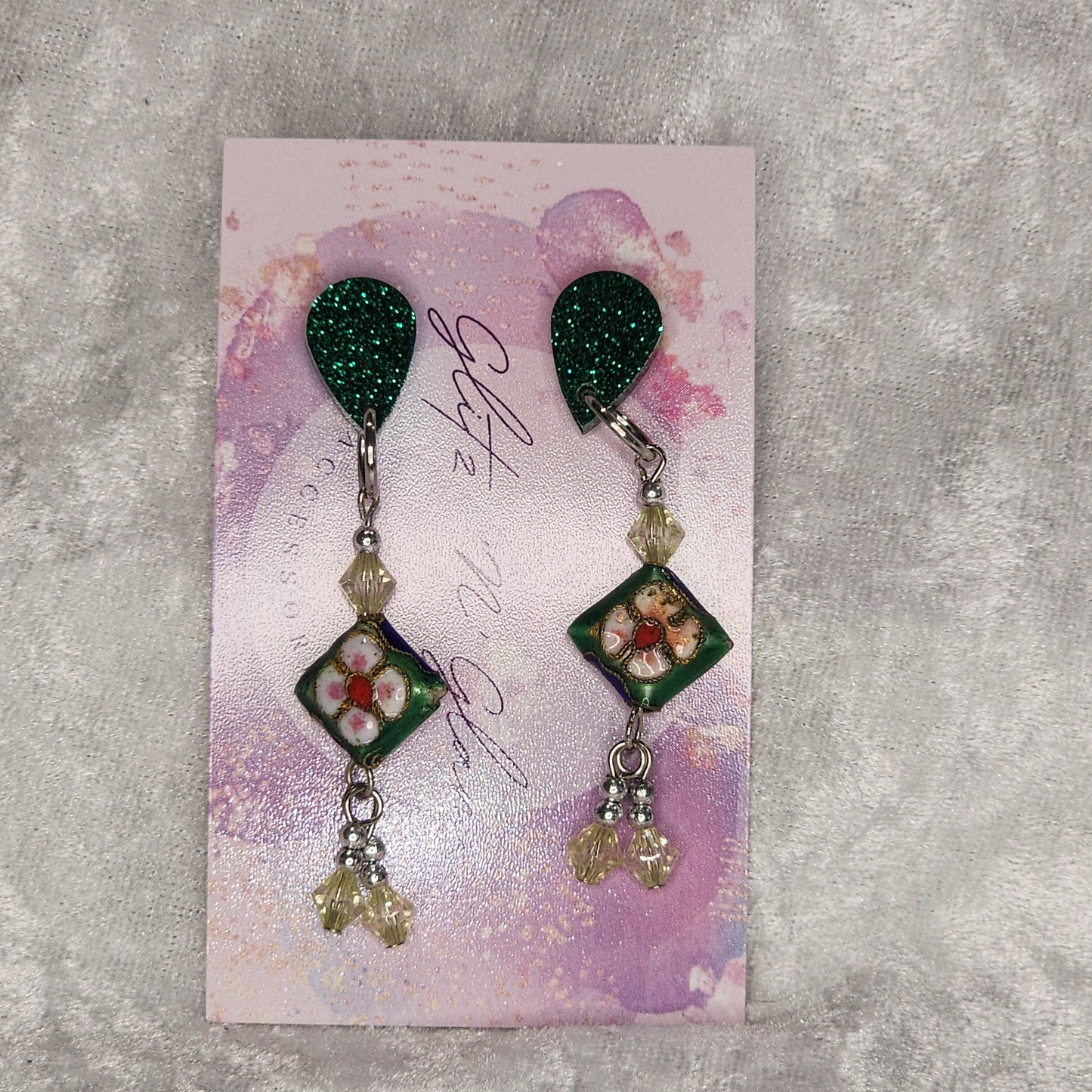 Beaded Dangle #18 Earrings