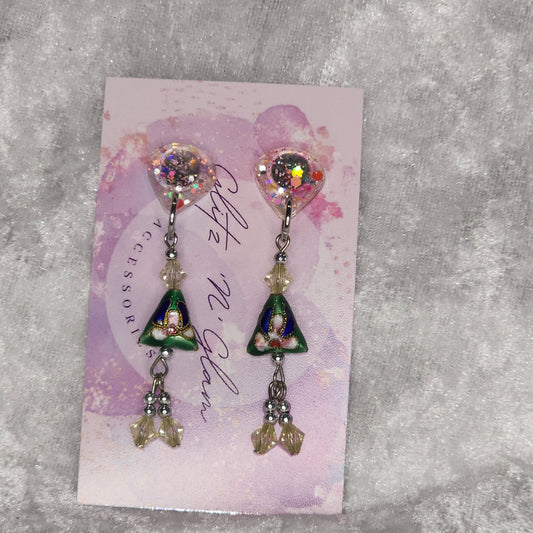 Beaded Dangle #19 Earrings