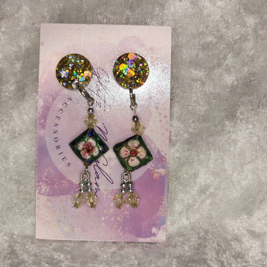 Beaded Dangle #20 Earrings