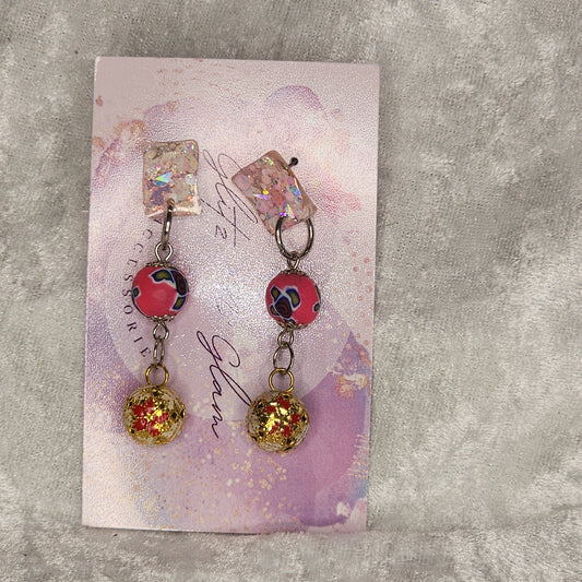 Beaded Dangle #25 Earrings