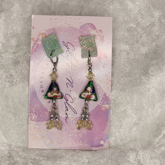 Beaded Dangle #28 Earrings