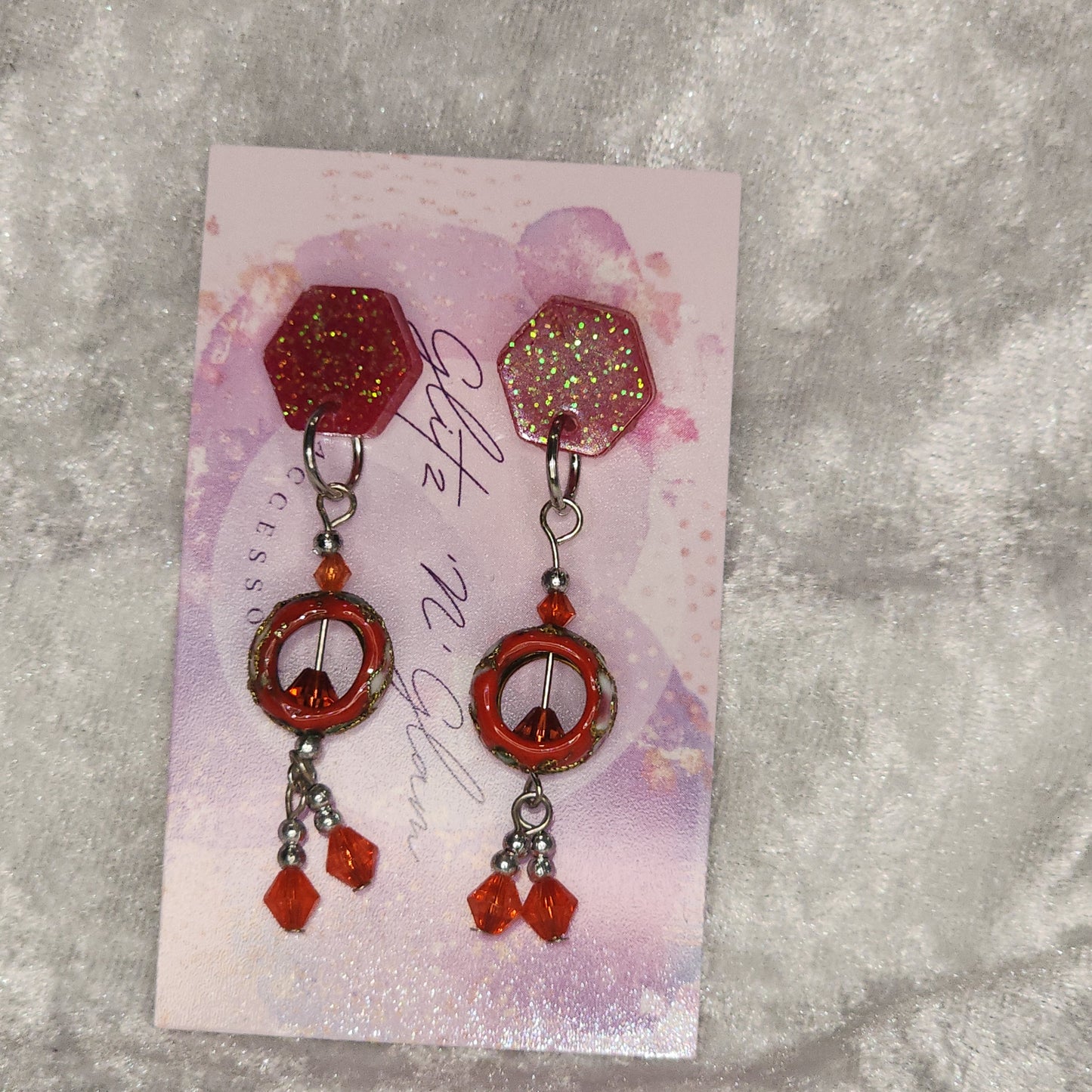 Beaded Dangle #33 Earrings