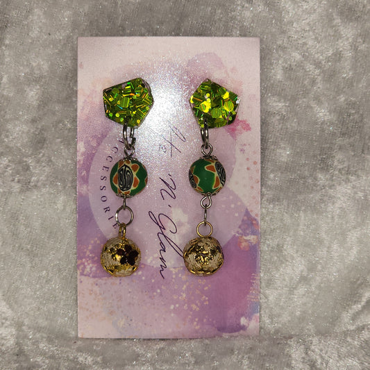 Beaded Dangle #34 Earrings