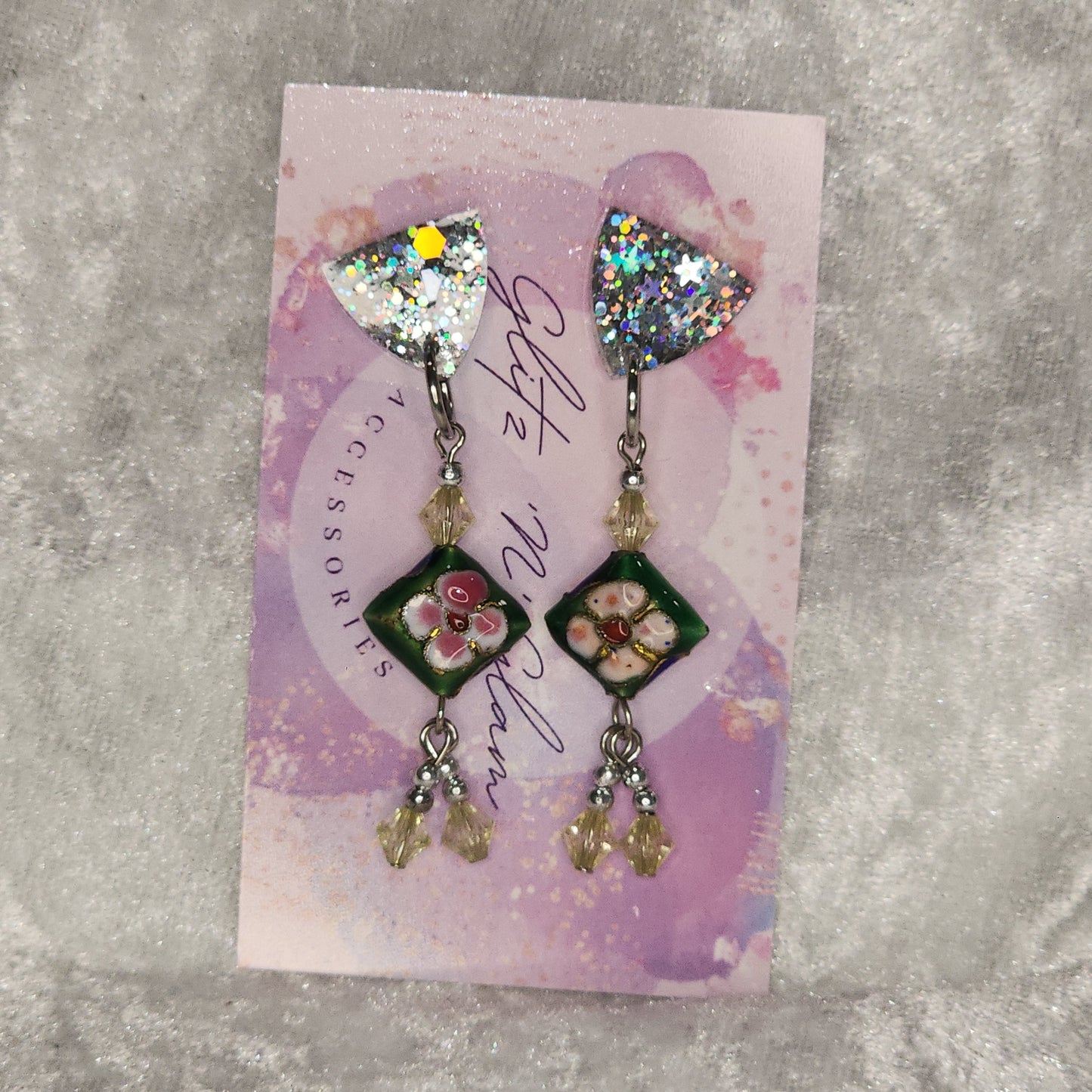 Beaded Dangle #36 Earrings