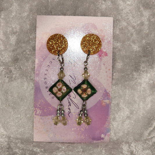 Beaded Dangle #37 Earrings