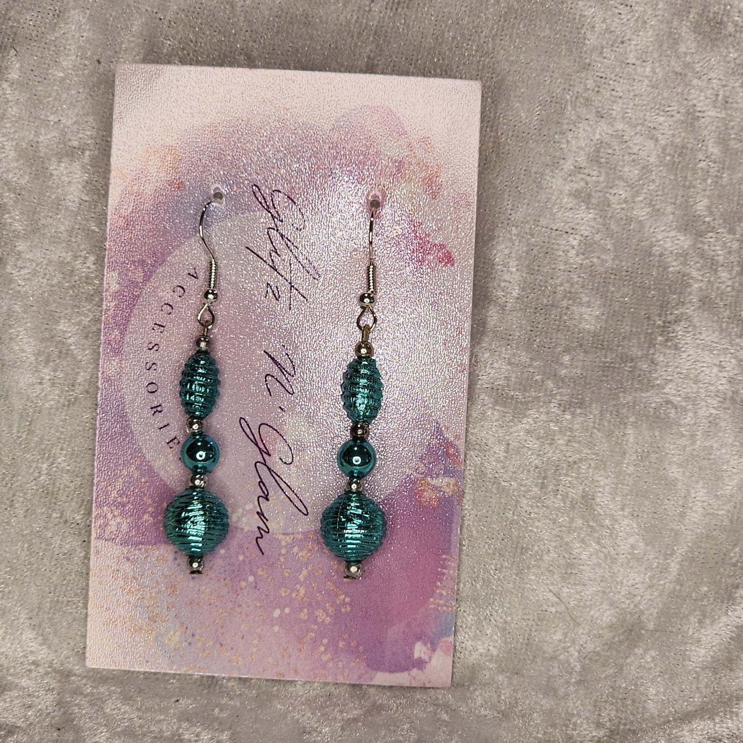 Beaded Dangle #1 Earrings