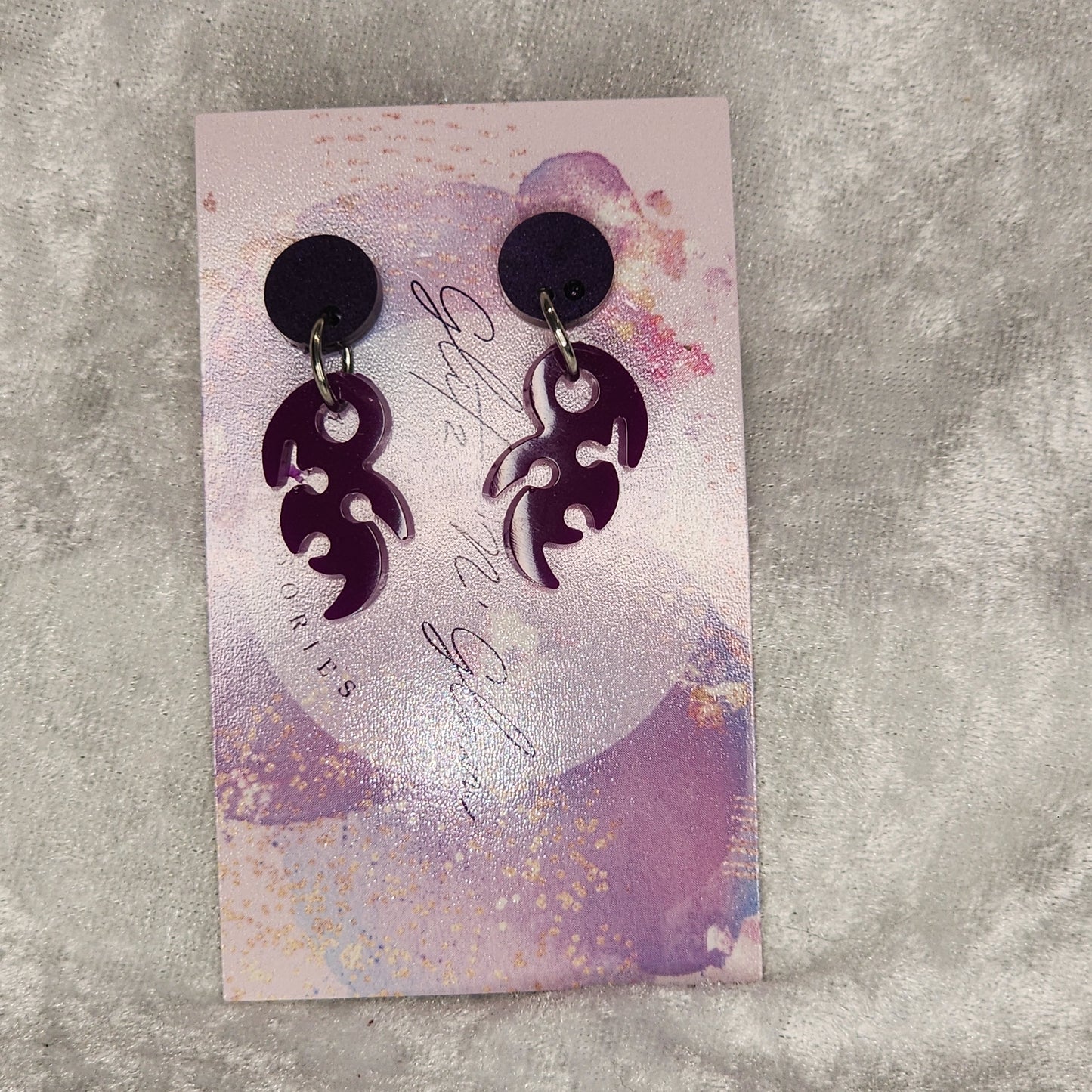 Random Shape #14 Dangle Earrings