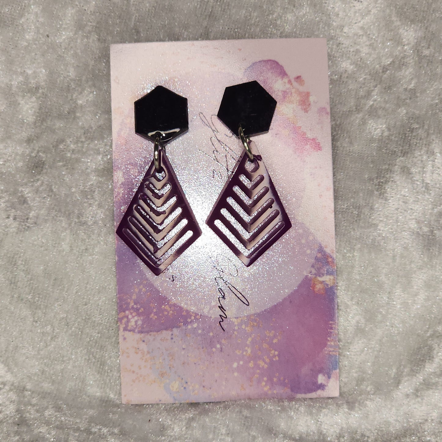 Random Shape #9 Dangle Earrings