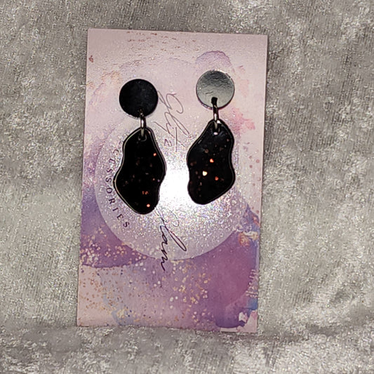 Small Rock #3 Dangle Earrings