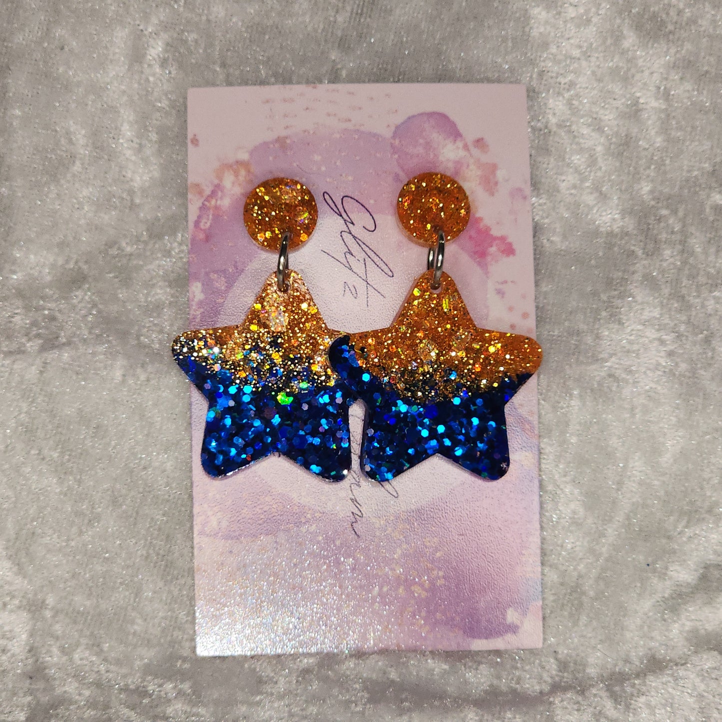 Star #1 Dangle Earrings