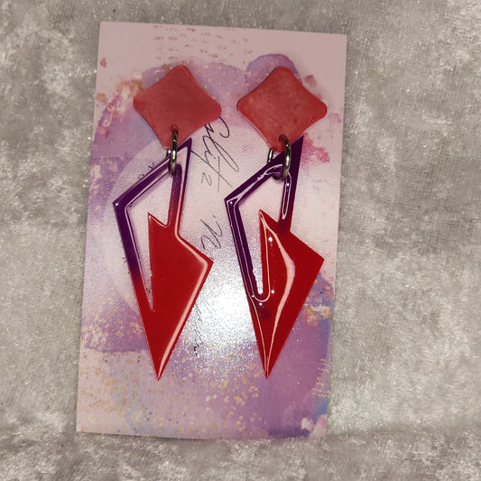 Triangle #1 Dangle Earrings