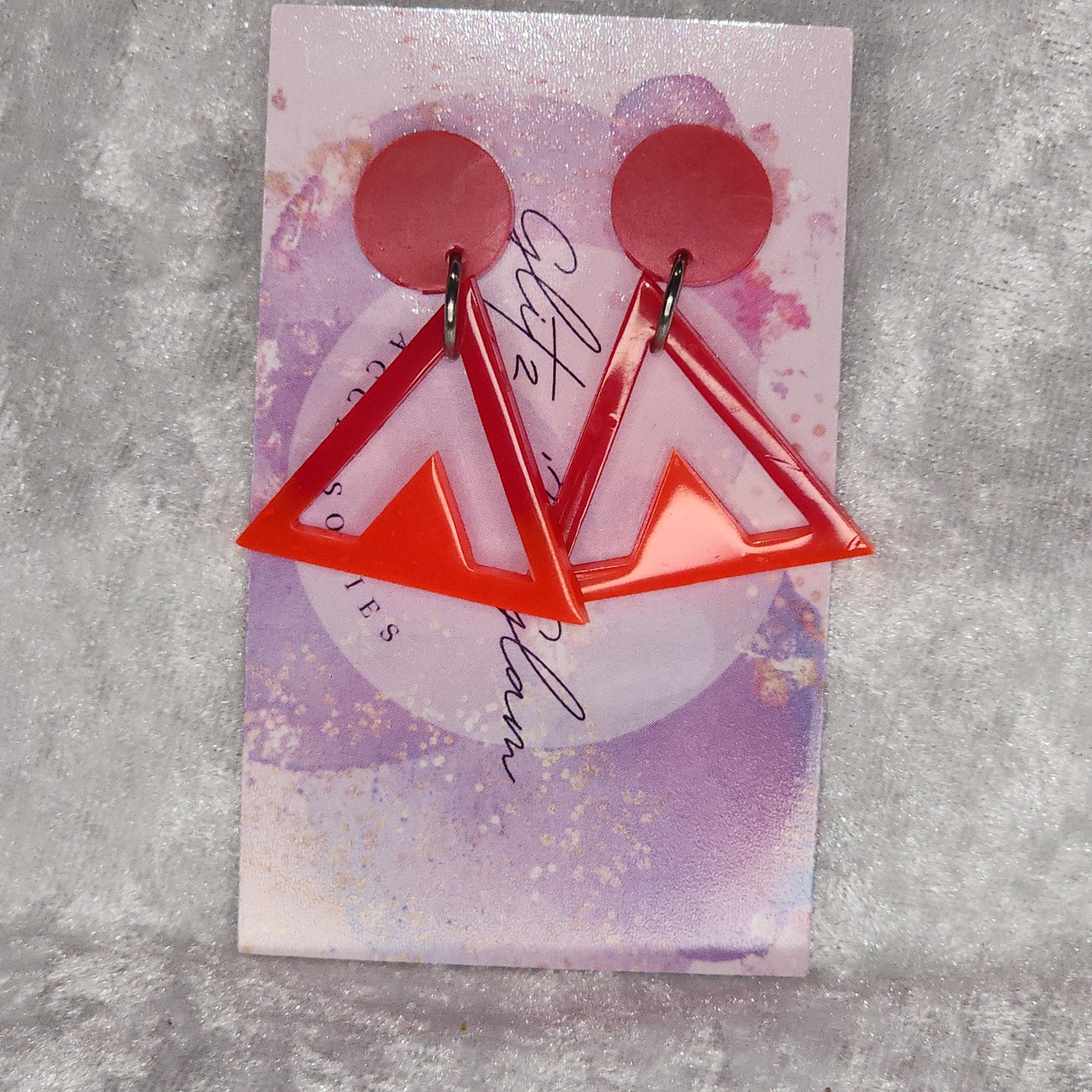 Triangle #31 Dangle Earrings