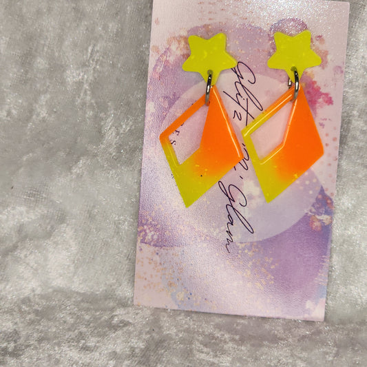 Triangle #44 Dangle Earrings