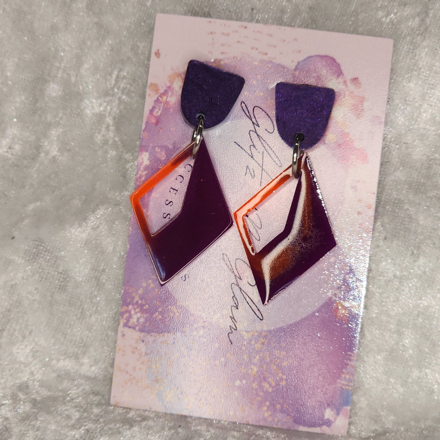 Triangle #47 Dangle Earrings