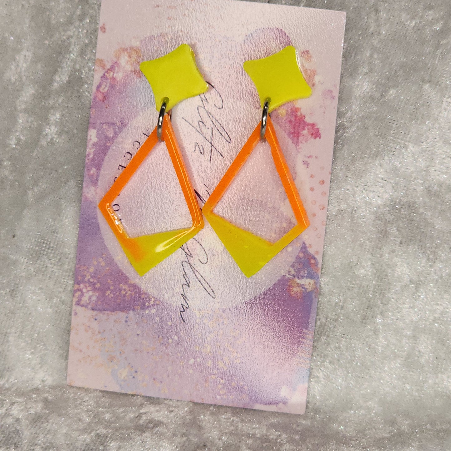 Triangle #63 Dangle Earrings