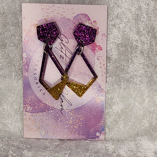 Triangle #73 Dangle Earrings