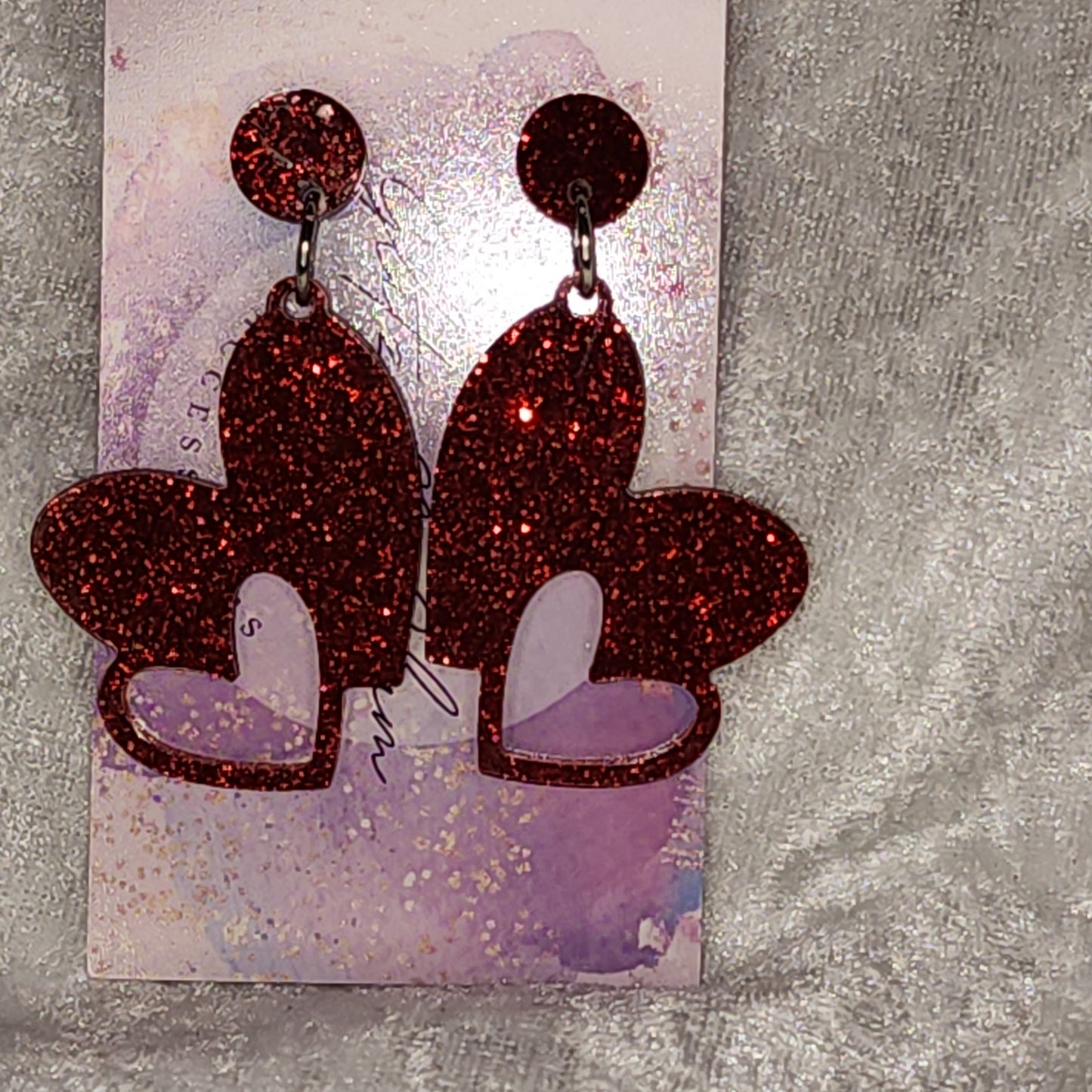 Love Heart #31 Dangle Earrings