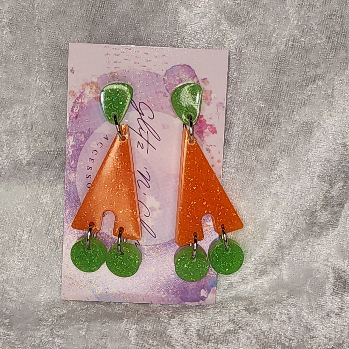 Triangle #79 Dangle Earrings