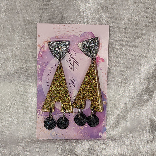 Triangle #78 Dangle Earrings