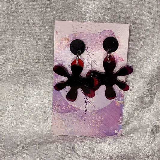 Splat #1 Dangle Earrings