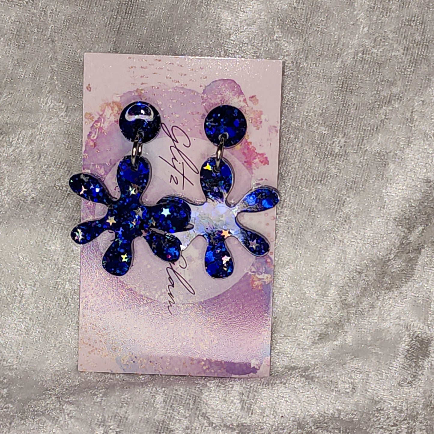 Splat #5 Dangle Earrings