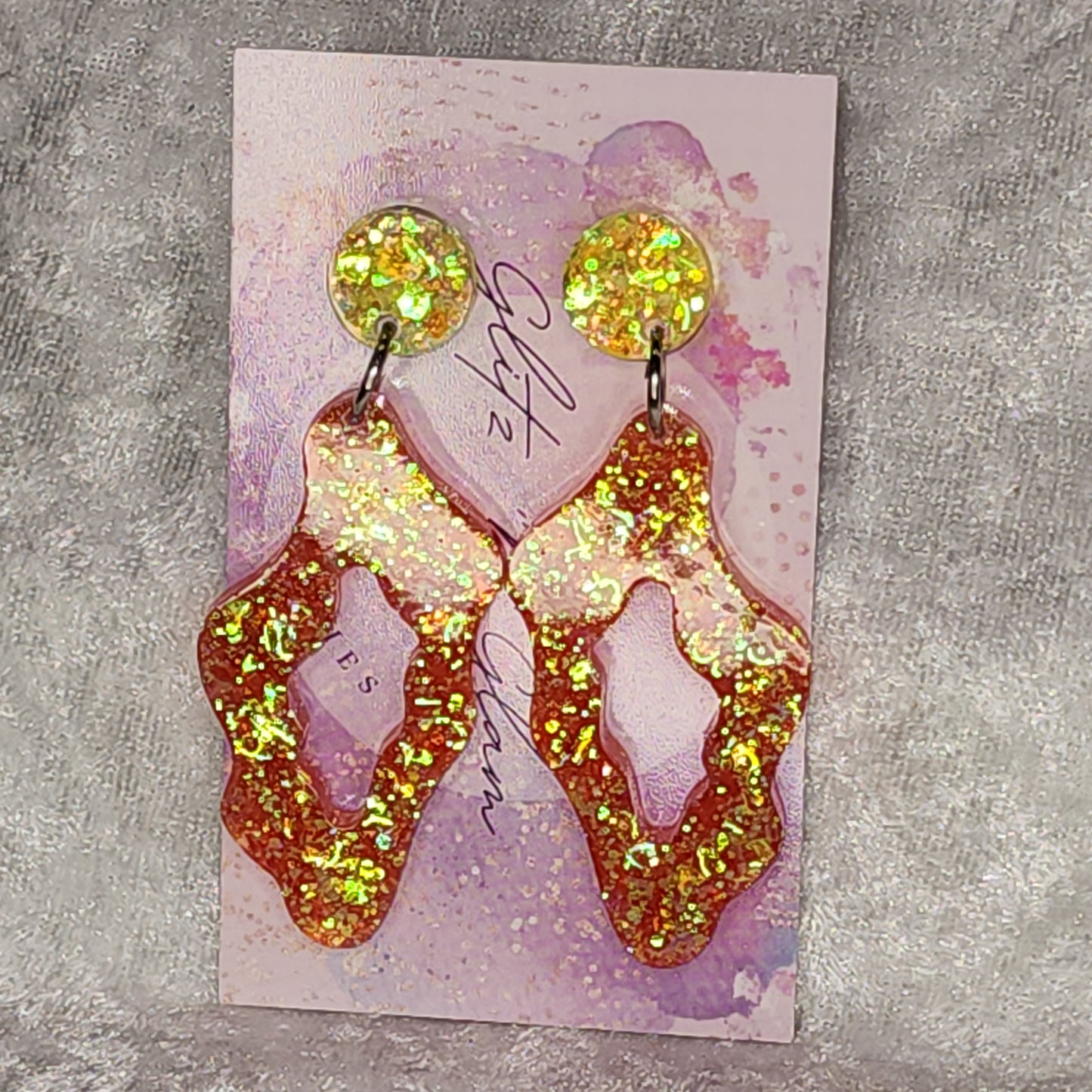 Jelly Splash #6 Dangle Earrings