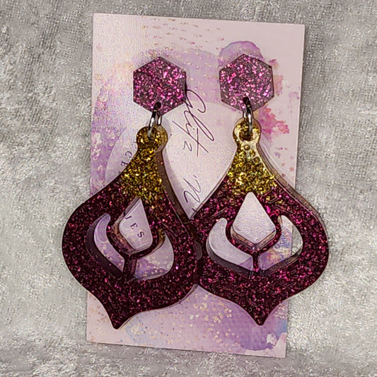 Temple #1 Dangle Earrings