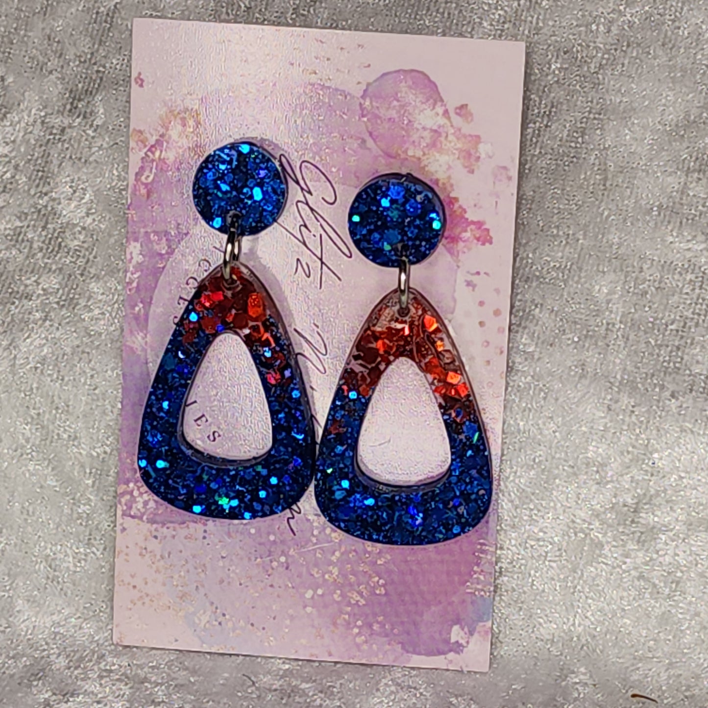 Hollow Droplet #34 Dangle Earrings