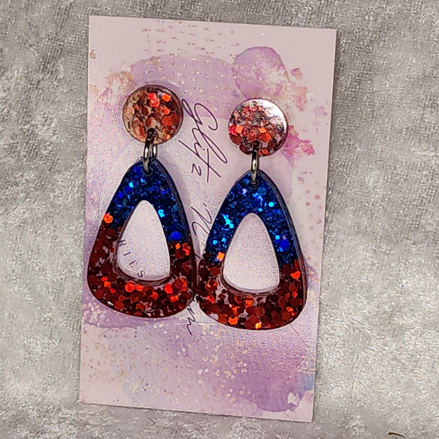 Hollow Droplet #35 Dangle Earrings