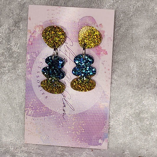 Jelly Blob #7 Dangle Earrings