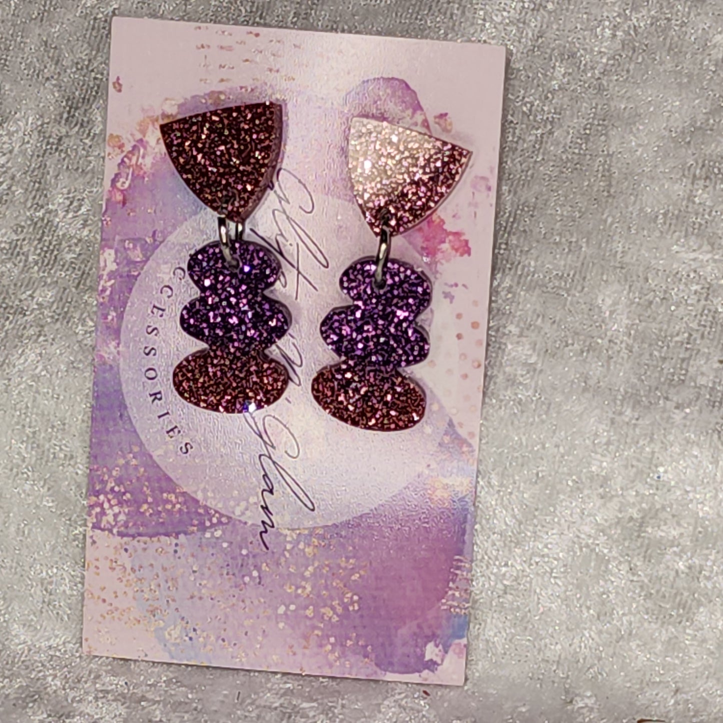 Jelly Blob #9 Dangle Earrings