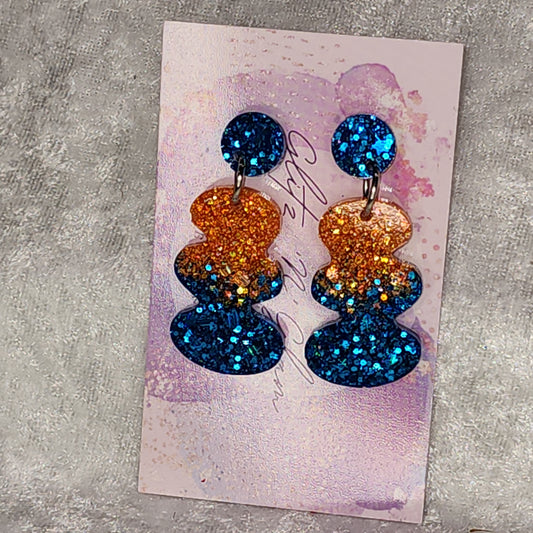 Jelly Blob #10 Dangle Earrings