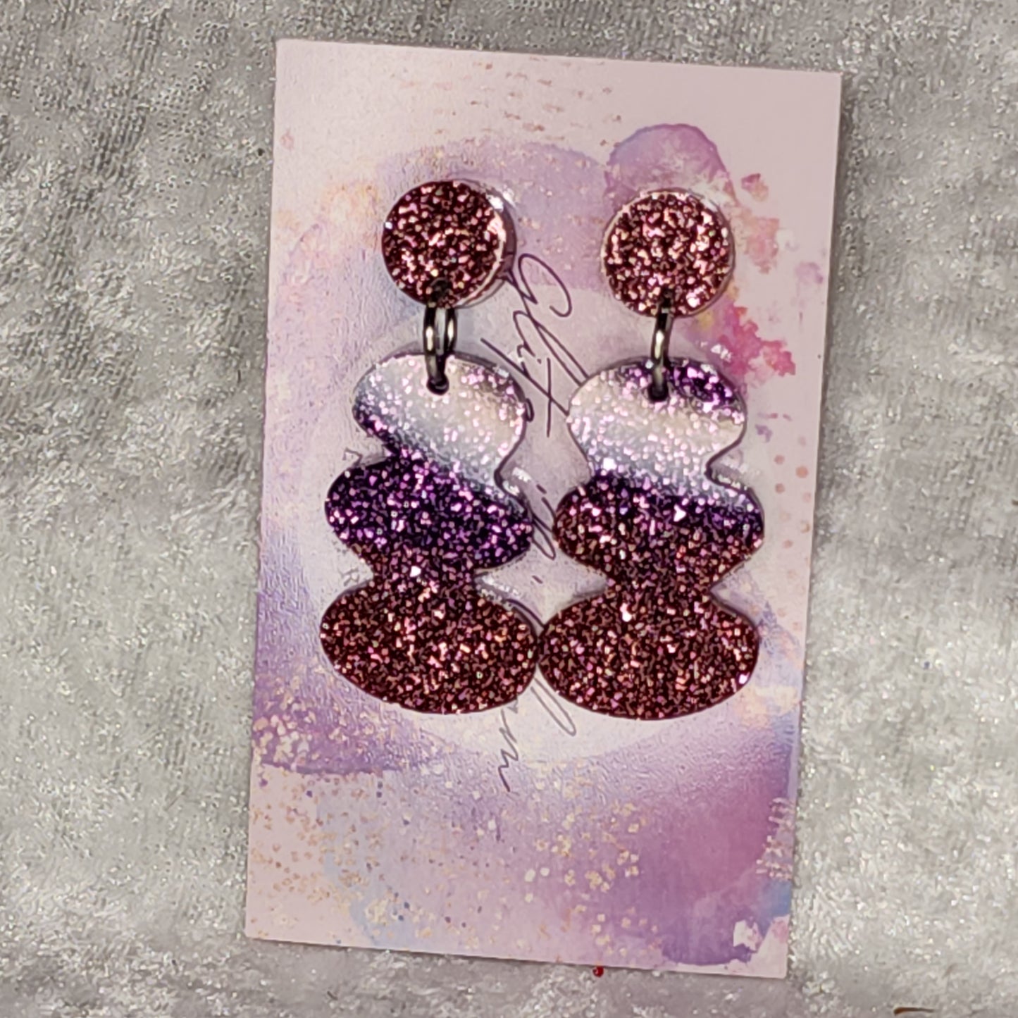 Jelly Blob #12 Dangle Earrings