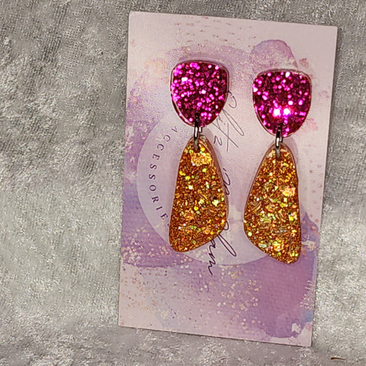 Uneven Drop #2 Dangle Earrings