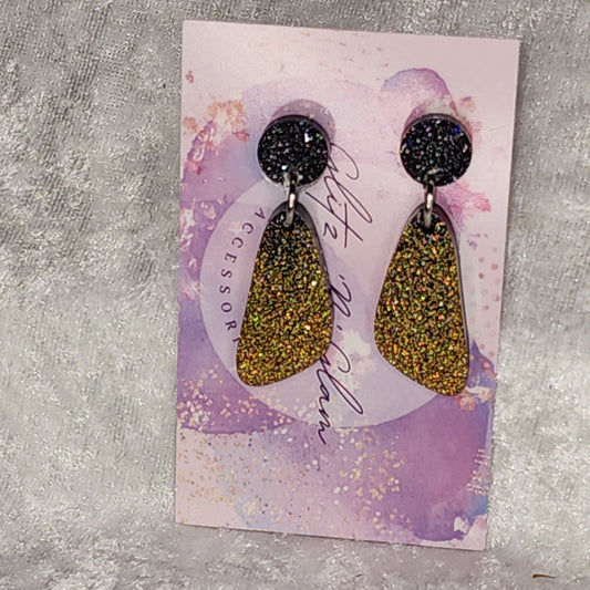 Uneven Drop #3 Dangle Earrings